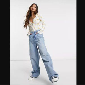 Free People Dylan Printed Thermal Bodysuit